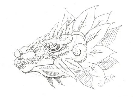 The best free Quetzalcoatl drawing images. Download from 25 