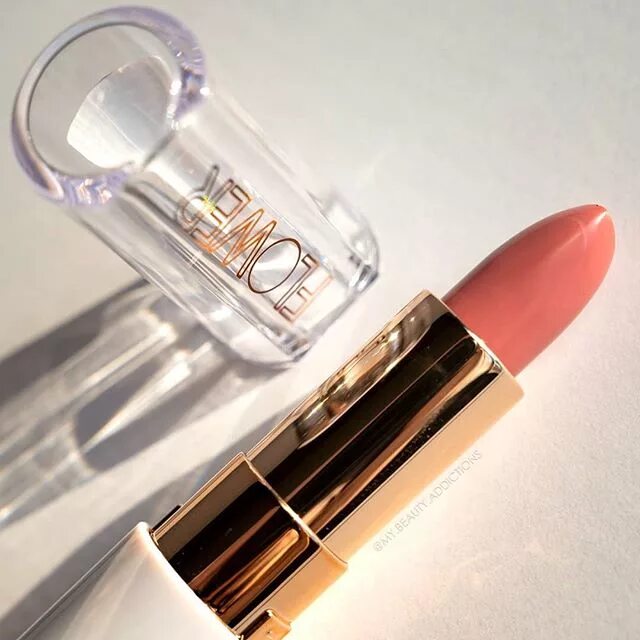 ❤ FLOWER BEAUTY - Petal Pout Lipstick in "Naked Blush"➡ ️Swipe fo...