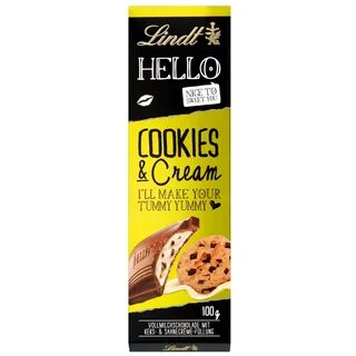 Lindt Hello Cookies & Cream Tafel 100g купить, отзывы, фото,