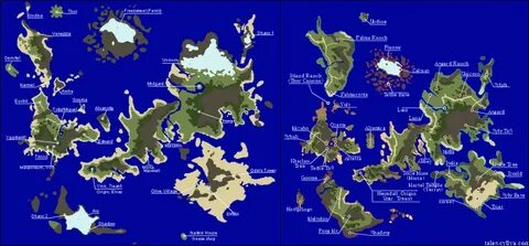 Tales Of Phantasia Map - Tupper Lake Ny Map