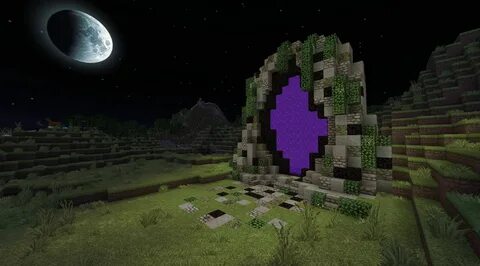 I always create boring nether portals so I decided to get a 