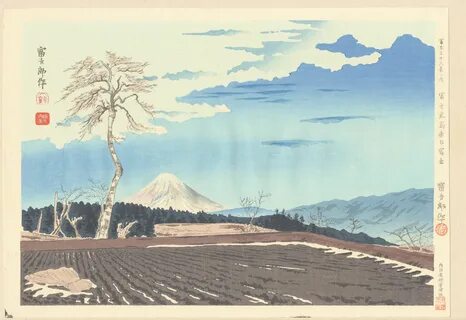 Japanese watercolour woodblock printing