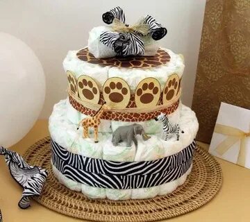 Lion King Diaper Cake Craft Lion king baby shower, Kylie bab