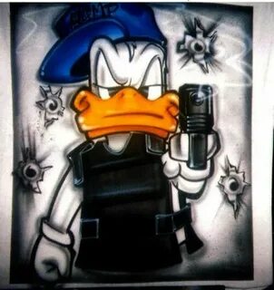 Gangster Daffy duck, Alternative disney, Gangster