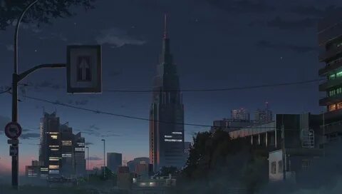 Kimi no Na wa Anime city, Kimi no na wa wallpaper, Anime sce
