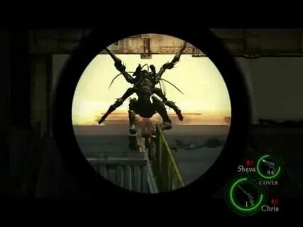 Resident Evil 5: Reaper commits suicide 2!! - YouTube