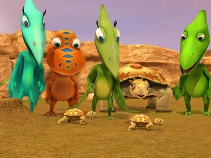 Мультсериал "Поезд динозавров" - детские мультфильмы на кана