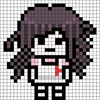 Mikan Pixel Perler Bead Pattern Bead Sprites Characters Fuse
