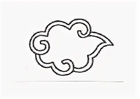 Akatsuki cloud outline