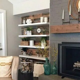 41+ Best Rustic Farmhouse Fireplace Ideas For Your Living Ro