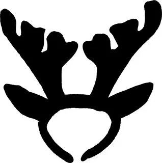 Deer Antler Stencil - ClipArt Best