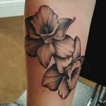 Daffodil tattoo----March birth flower Daffodil tattoo, Birth