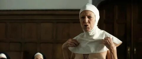 Marshall Chapman Nude Nun Scene from 'Novitiate' - Scandal P