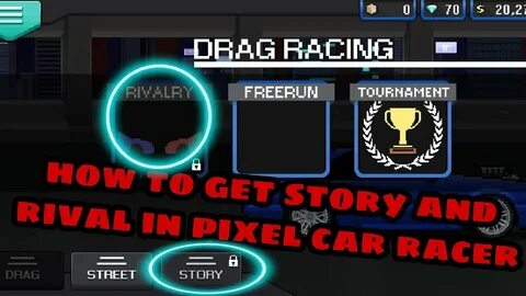 How to unlock story mode in pixel car racer - YouTube