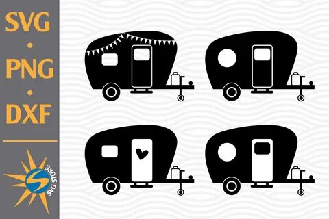 Camper SIlhouette Graphic by SVGStoreShop - Creative Fabrica