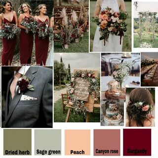 Wedding colour scheme Wedding colors, Fall wedding color sch
