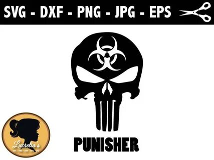 Punisher Logo Vector - Punisher Skull Star SVG file Punisher