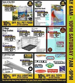 Rural King Black Friday 2018 Ads and Deals