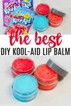 DIY Koolaid Lip Gloss - learn how to make lip gloss