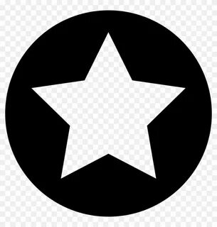 Circle Star Svg Png Icon Free Download - Star Icon Black And