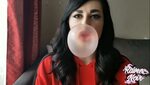 RavenNoir ManyVids - ASMR Bubblegum Chewing and Popping 2