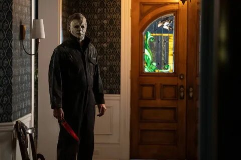 Кадр из фильма "Хэллоуин заканчивается" / Blumhouse.