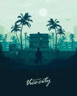 Welcome to Vice City City artwork, City wallpaper, Gta