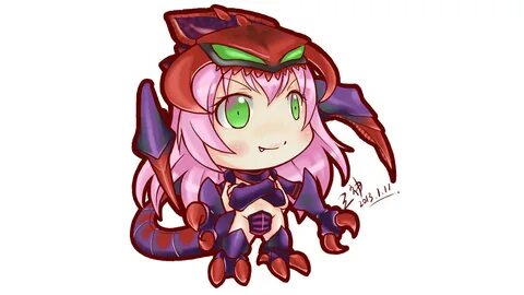 Chibi Female Cho’Gath Wallpapers & Fan Arts League Of Legend