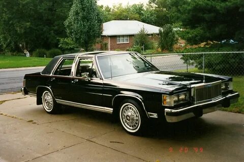 Our 1987 Mercury Grand Marquis Front 3/4 view. Geoff Ponnath