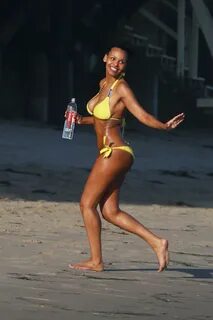 Samantha Mumba - Wearing Bikini in Malibu GotCeleb