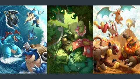 Pokemon Starters Wallpaper (74+ images)