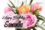 Happy Birthday Samantha - AZBirthdayWishes.com