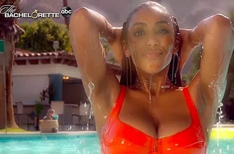 Tayshia adams topless Bachelor Stars in Bikinis and Bathing 