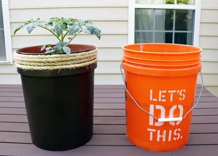 5 Gallon Bucket Garden Stand Plans