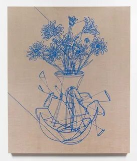 Tanya Bonakdar Gallery Art, Drawings, Hand drawn flowers