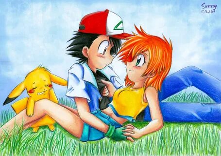 Ash and Misty - Ash and misty tagahanga Art (13760661) - Fan