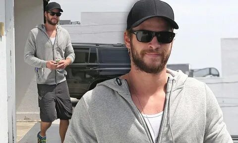 Liam Hemsworth beams following gym workout... a day after Mi