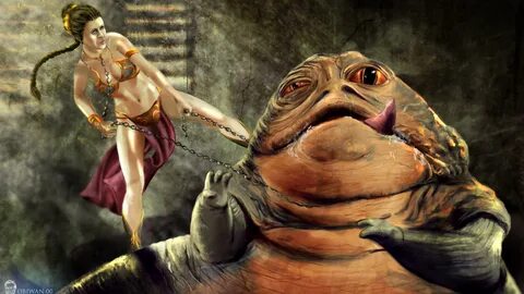 jabba the hutt and leia cheap online