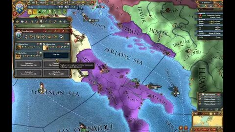 Eu4 Single Player Iron man Naples! (Part 12) - YouTube