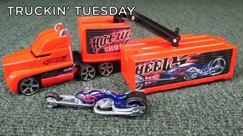 Truckin' Tuesday Hammer Sled Hot Wheels Truckin' Transporter