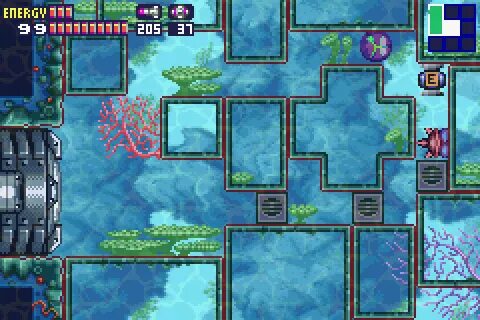 Energy Tank locations - Power-up locations - Metroid Fusion 