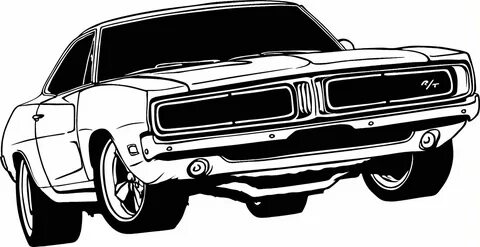 Dodge Charger Colouring Pages - ninfieldce