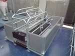 Customized Guinea Pig Cage Farrowing Crates Used Poultry Cag