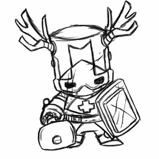 Castle Crashers Coloring Pages Mclarenweightliftingenquiry