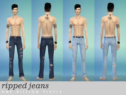 Ripped Jeans for Teen - Elder Males by NewOne