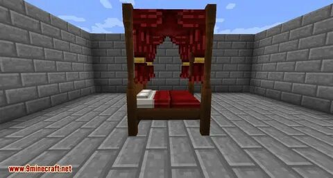 How To Make A Canopy Bed In Minecraft 10 Images - Super Soft