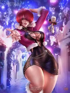 fantasy girl, Mansik Yang, cleavage, video game characters, 