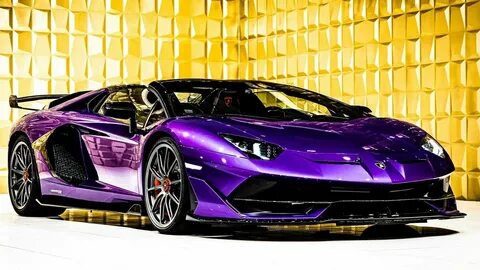 Viola Pasifae Lamborghini's sportiva purple color. Exotic Ca