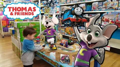Chuck E Cheese and Eli goes on a TOY HUNT at Toys "R" Us Tho