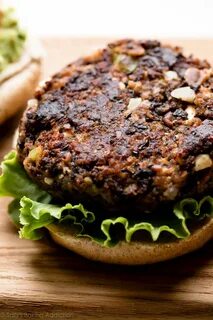 The BEST black bean burgers, grilled or baked! Meat lovers w